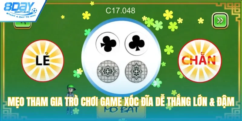 Mẹo tham gia trò chơi game xóc đĩa dễ thắng lớn & đậm